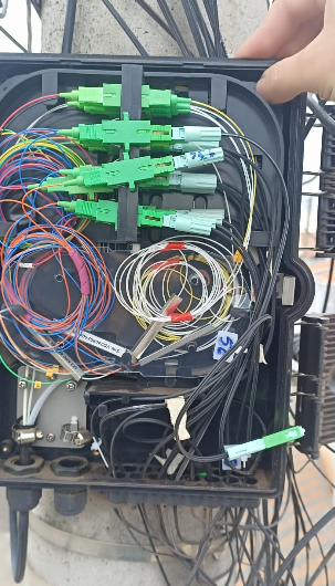 problemas encontrados em cto de rede ftth